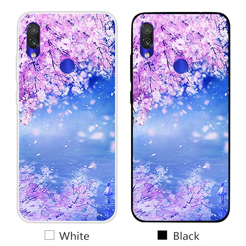 25 Для Xiaomi Redmi Note 7 TPU прозрачный силиконовый ультра тонкий чехол Дизайн Улыбка телефонные чехлы для Redmi Note 7 задняя матовая крышка - Цвет: 25