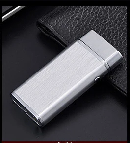 Зажигалки в виде тигра, плазменная USB Зажигалка, Электронная зажигалка, ветрозащитная, может, лазерный логотип, для подарка на день рождения, двойная дуга - Цвет: white