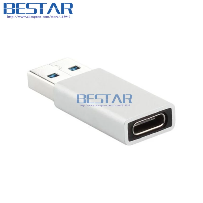 Алюминиевый корпус USB 3,1 type-c type C женский CF к USB 3,0 A Мужской AM разъем адаптера USB3.1 USB-C