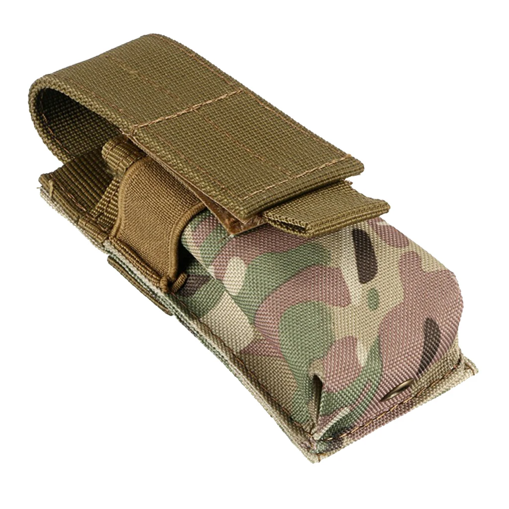 Тактический Рюкзак Molle нейлоновая сумка для треккинга насадок фонарика чехол