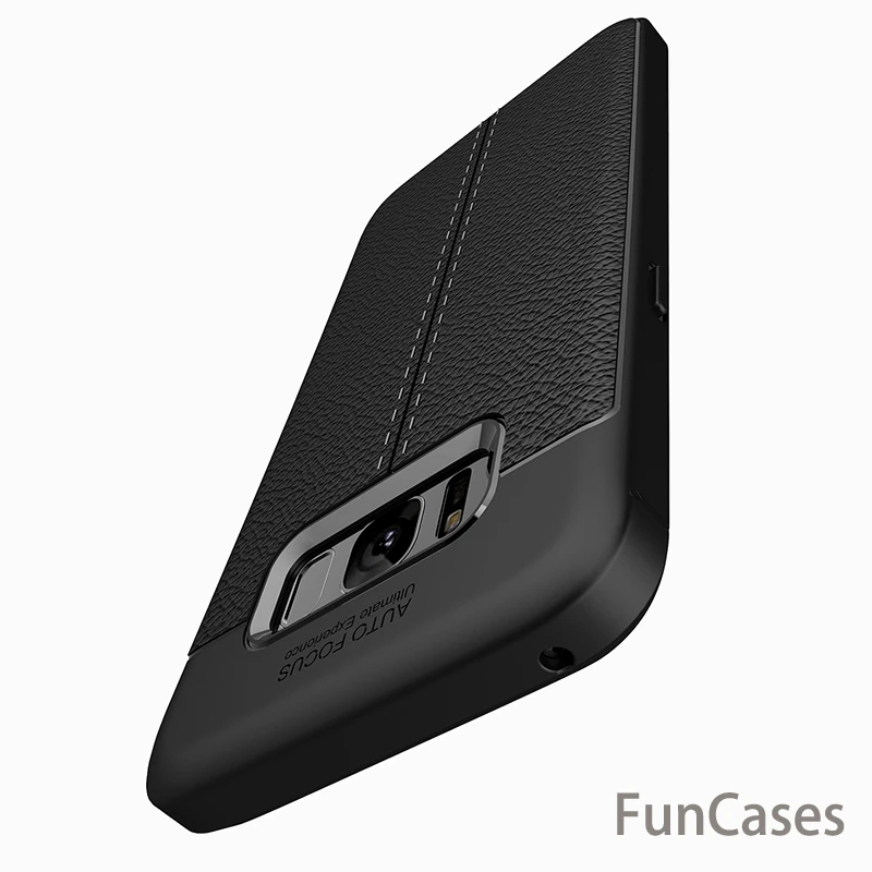 Роскошный чехол для samsung Galaxy Note 8 s A3 A5 2017 J5 J7 2016 TPU кожаный S8 Plus на заднюю