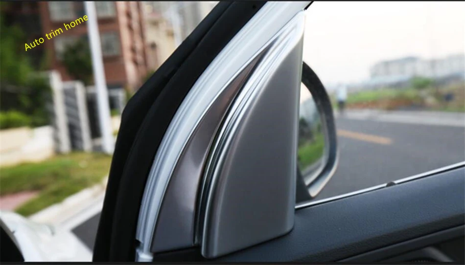 

Lapetus Inner Window Pillar A Front Door Triangle Cover Trim Matte Fit For Hyundai Tucson 2016 2017 2018 2019 2020 ABS