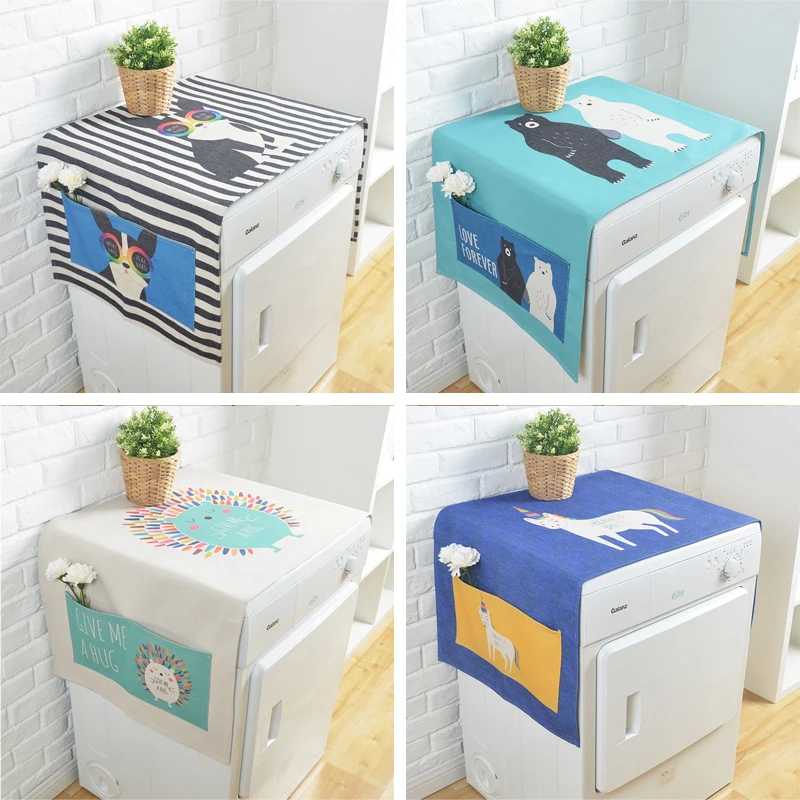 Чехол для барабана стиральной машины ткань защиты от пыли чехол холодильника