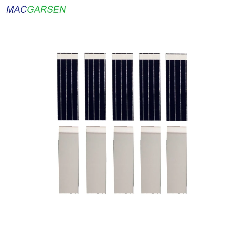 MACRAGSEN 100 шт Солнечная панель 0 5 В фотоэлектрическая портативная солнечная батарея