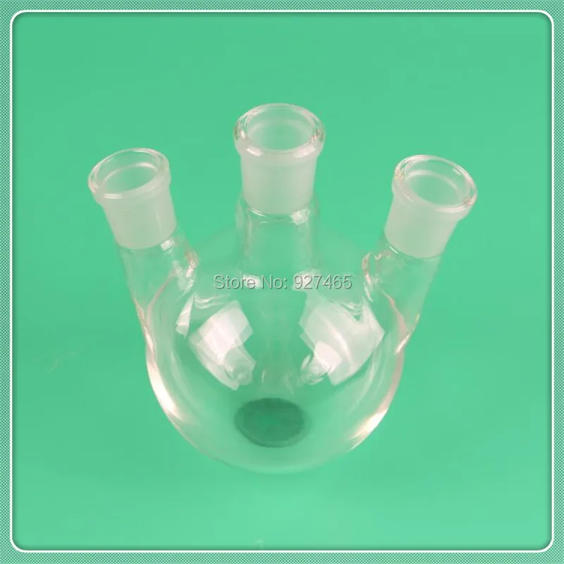 24/29 500 мл/1000 мл/2000 мл 3 шейная стеклянная колба с круглым дном|glass flask|round glass flaskround