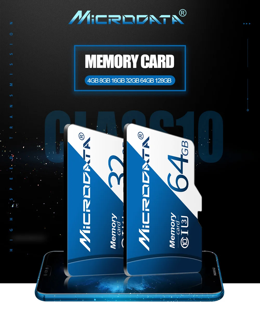 Новое поступление карт SD 128 Гб Micro SD карта 8 ГБ 16 ГБ 32 ГБ TF карта 4 ГБ SDHC/SDXC Cartao De Memoia 64 Гб Micro SD карта с адаптером
