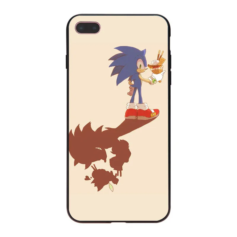 MaiYaCa Sonic Diy роскошный высококачественный защитный корпус телефона для iPhone 8 7 6 6S Plus X XS XR XSMax 5 5S SE Coque Shell