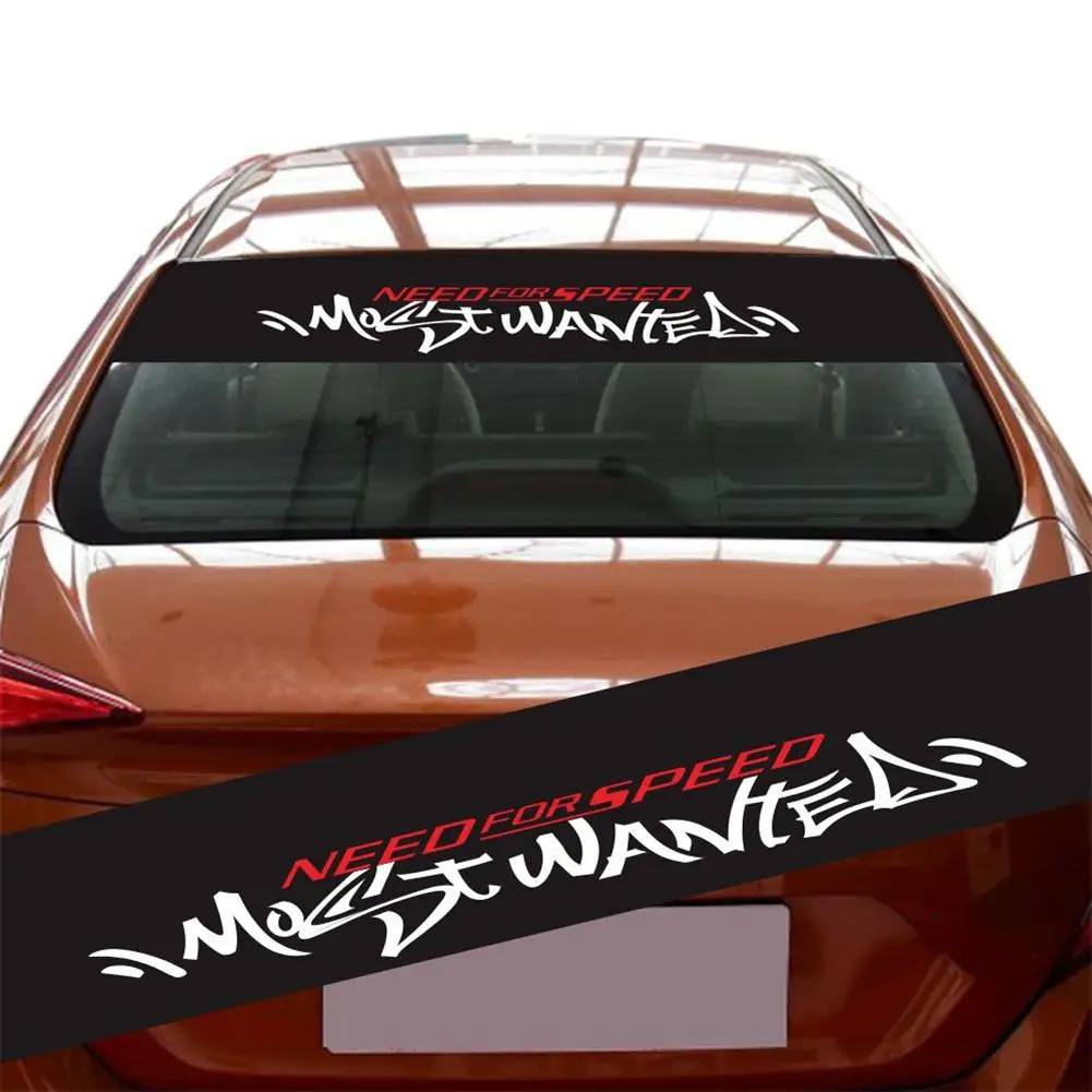 

New 2019 1pc Waterproof Car Sticker Front Window Stall Glass Decorative PVC Sunshade Decal Sticker Perspective No Fading