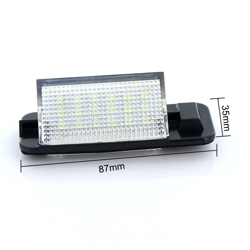 Apmatauto для BMW E36 светодиодный светильник номерного знака 18SMD белый 12 В лампы 318i 318is