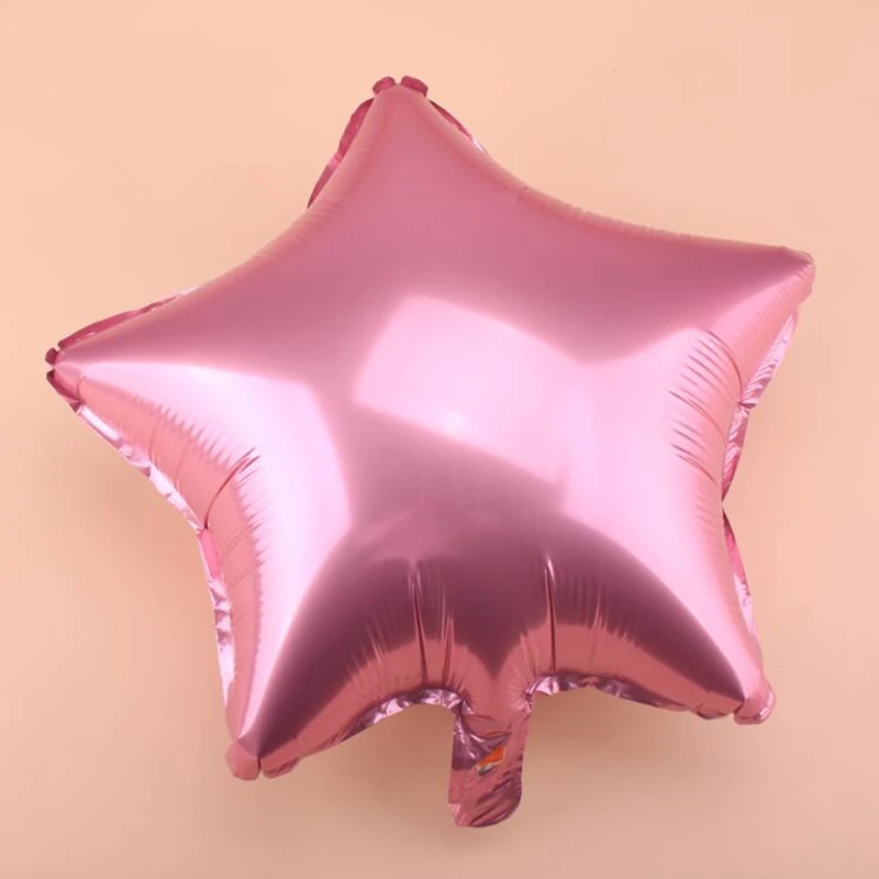 Новый 18 дюймовый надувной воздушный шар в форме пятиконечной звезды украшение