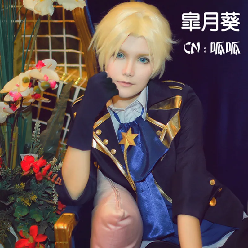 

Косплэй горячих источников Tsukiuta THE ANIMATION группы Six Gravity Aoi Сацуки Косплэй костюм полный комплект