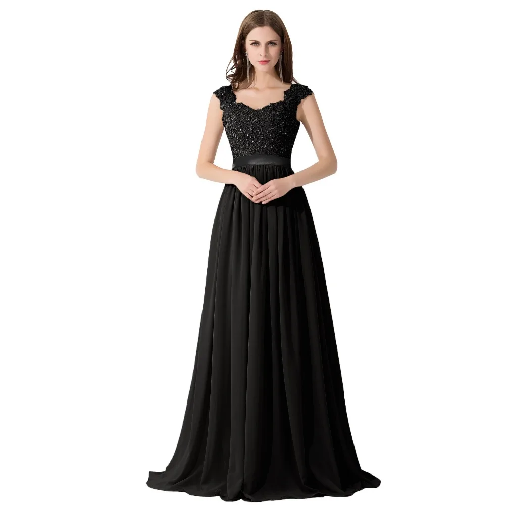 Длинное платье для выпускного без рукавов из шифона|a line prom dress|prom dressesprom dresses long |