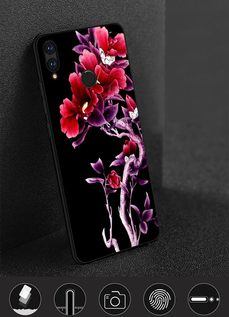 Case For Samsung Galaxy A9 A9S A8 Star LITE A7 A530 A750 A6 A6S A8s J4 J415 J6 J610 J8 Plus 2018 Black Soft Silicone Cover Cases |
