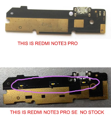 Для xiaomi Xiomi redmi note 3 pro 30 контактов USB зарядка Нижняя плата запасные части mic note3