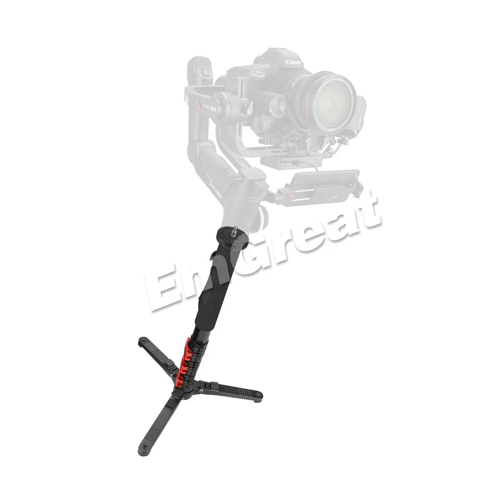 Zhiyun трансмаунт Телескопический монопод Штатив с Карабин 1,2 м удлиненный полюс для Weebill Lab Crane 3 Lab Crane 2 Plus Gimbal