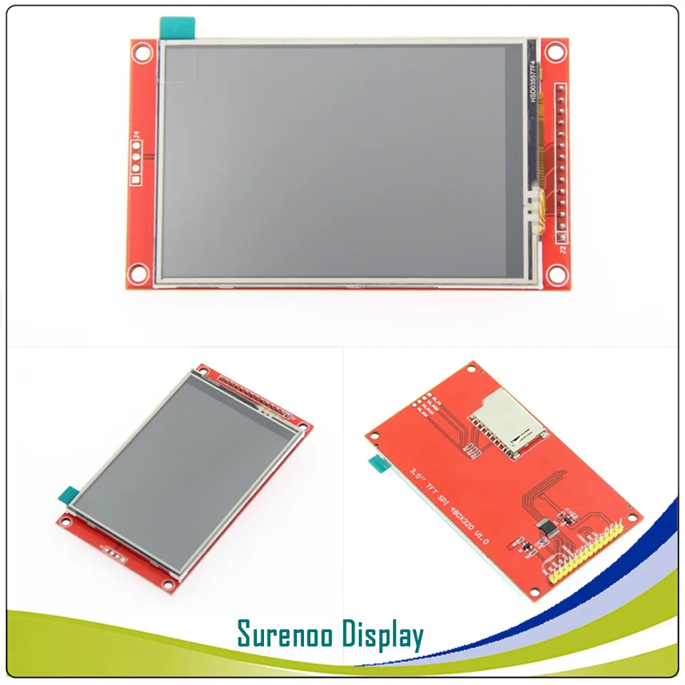 3 5 &quotдюймов 480*320 MCU SPI последовательный TFT ЖК дисплей модуль Экран дисплея с