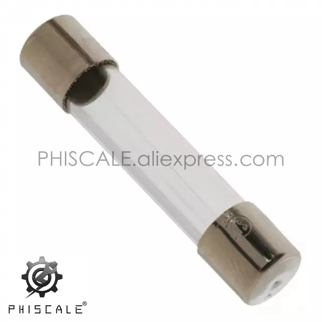 PHISCALE 100 шт. 6*30 мм 6 35*30 картридж стекло/керамический предохранитель