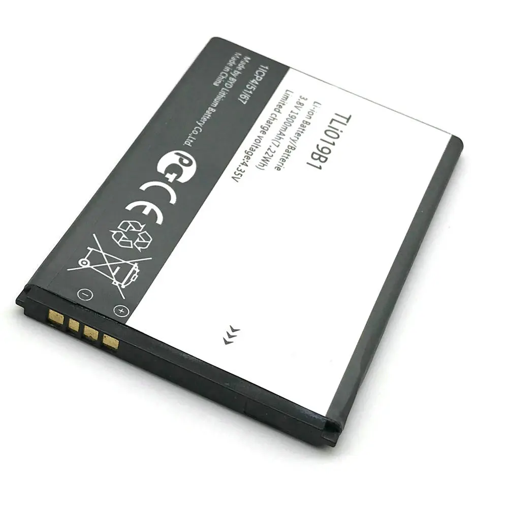 Новый аккумулятор TLi019B1 TLi019B2 1900mAh 3 8 V для ALCATEL Onetouch OT991 6010 мобильный телефон + трек