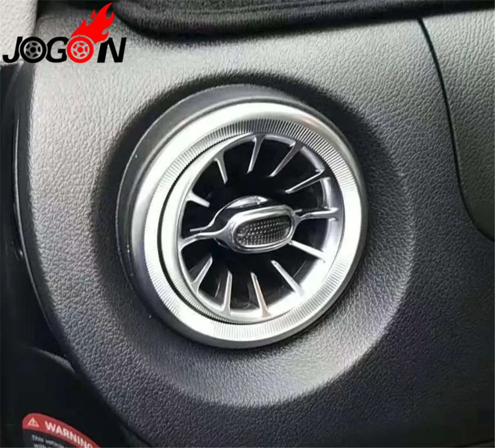 

Accessories Car Turbo style Central Console Air Vent Trim For For Benz V-CLASS W447 Vito 2014 2015 2016 2017 2018 Car styling