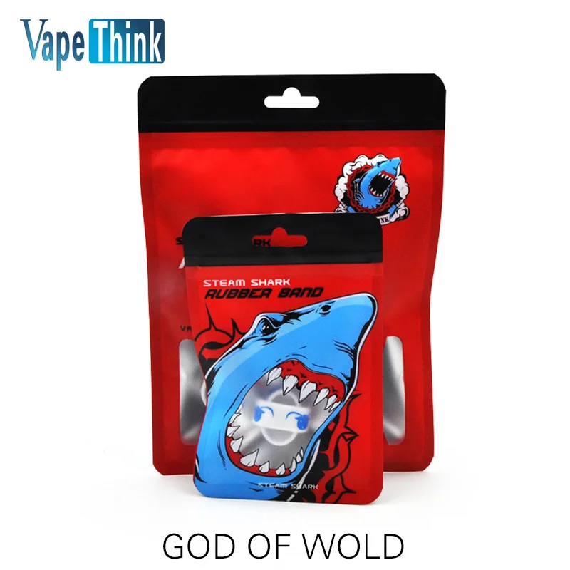 Vapethink Паровая Акула vapeband 5 шт./лот Бог пустошь e сигареты силиконовые кольца
