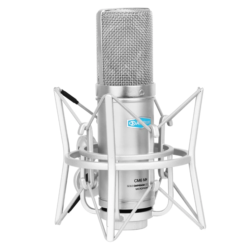 Alctron CM6 MKII конденсаторный микрофон конденсатор кардиоидный большой мембранный конденсаторный записывающий микрофон