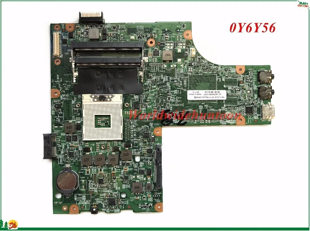 Материнская плата StoneTaskin 0Y6Y56 для ноутбука Dell Insprion N5010 09909-1 DG15 48 4hh01. 011 HM57 PGA989 DDR3 100%