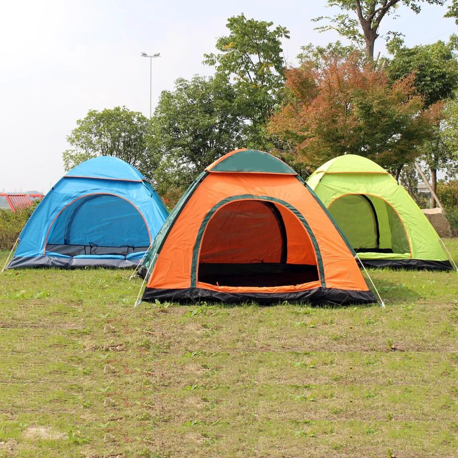 Новинка 3-4 человека Ультралегкая дышащая Однослойная водонепроницаемая