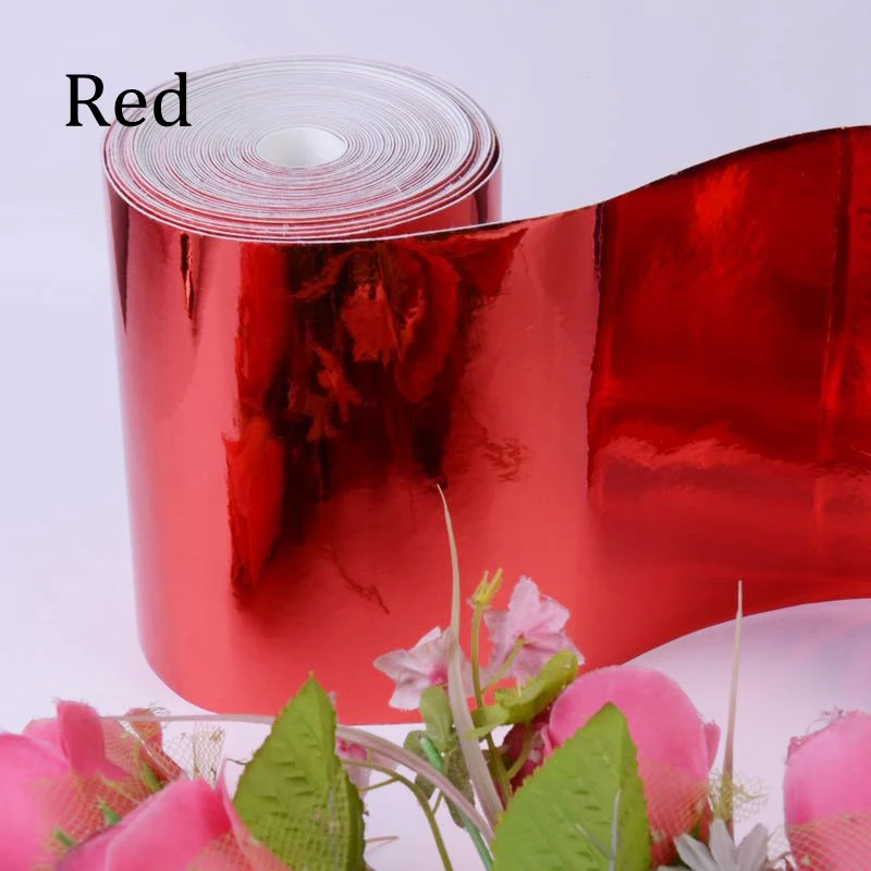 Red 15x50 см высококачественные зеркальные тканевые банты из кожзаменителя, сумки для обуви, поделки своими руками - Цвет: Red