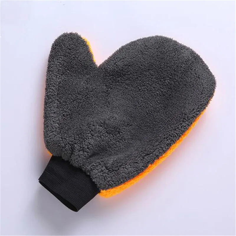 1 шт. бархатные перчатки для мытья автомобиля уход за автомобилем рукавица