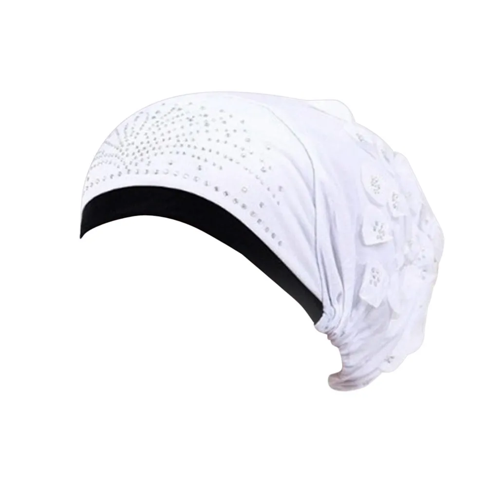 

Muslim Hair Accessories Stretch Turban Hat Chemo Cap Hair Loss Head Scarf Wrap For Hair Loss Muslim Scarf Hijab Islamic AA