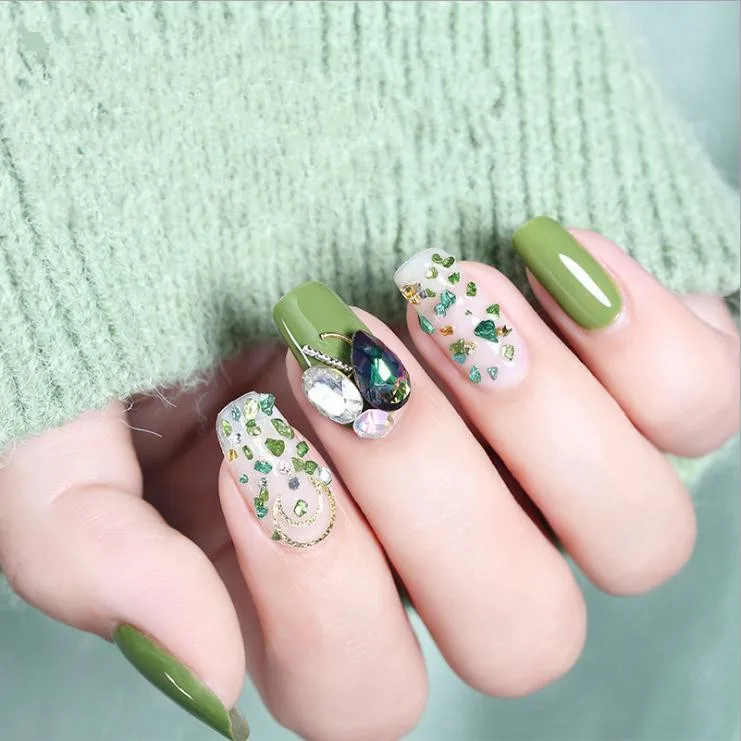 Nail accessories new diamond decoration nail 2019 mixed outfit set art decorations charms | Красота и здоровье