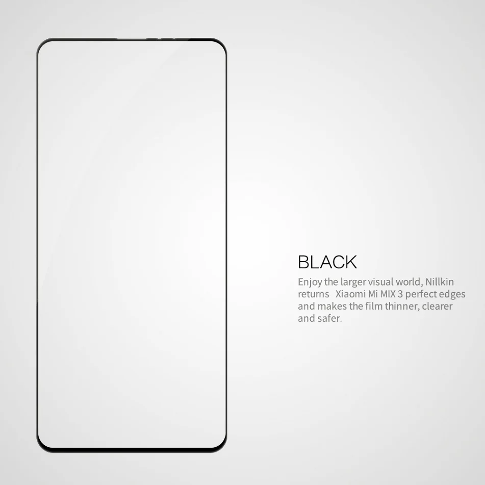 Защитное стекло для экрана xiaomi mi x 3 с полным покрытием 6,39 ''Nillkin CP+ 9H 0,33 мм изогнутое закаленное стекло для xiaomi mi x 3 mi x3