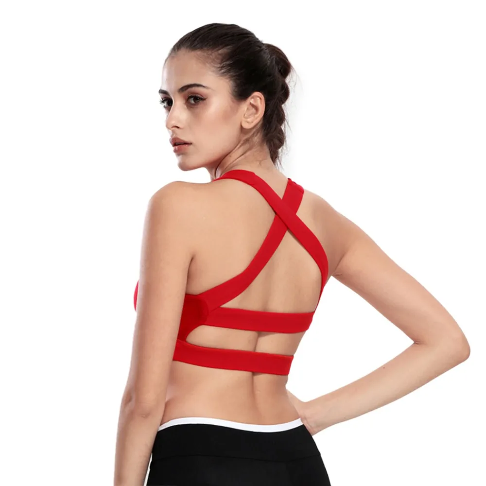 Женский бюстгальтер с открытой спиной и широкими эластичными