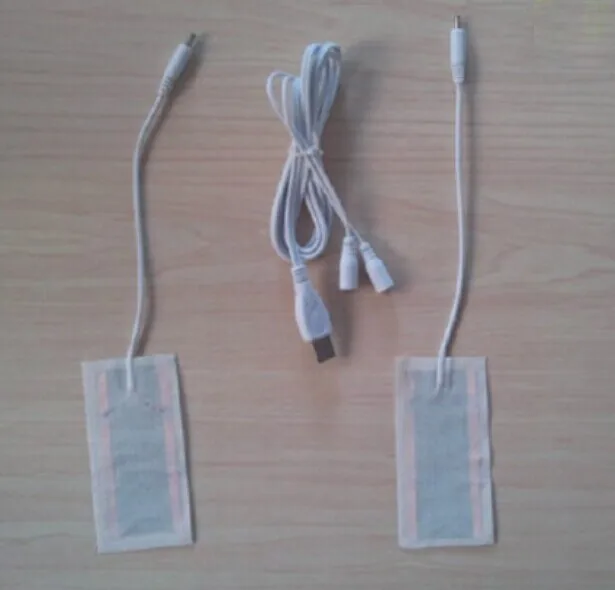 Бесплатная доставка 5 В 1A см x 9 USB отопления перчатки pad / отопление стельки