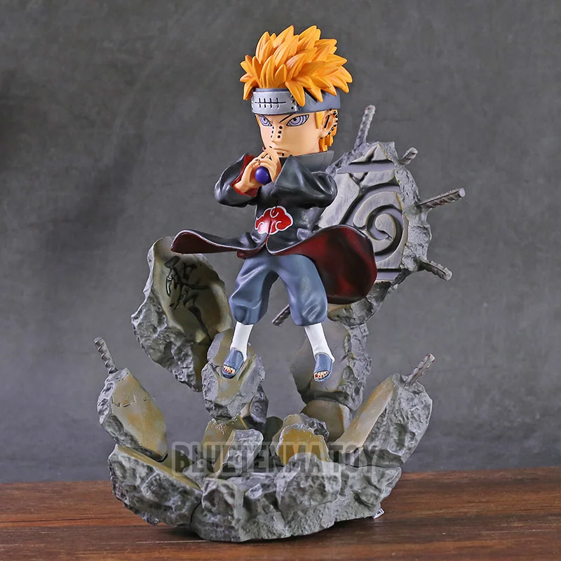Anime GK Naruto LBS Shippuden Pain Akatsuki action figure PVC Statues Collectible Model Toys