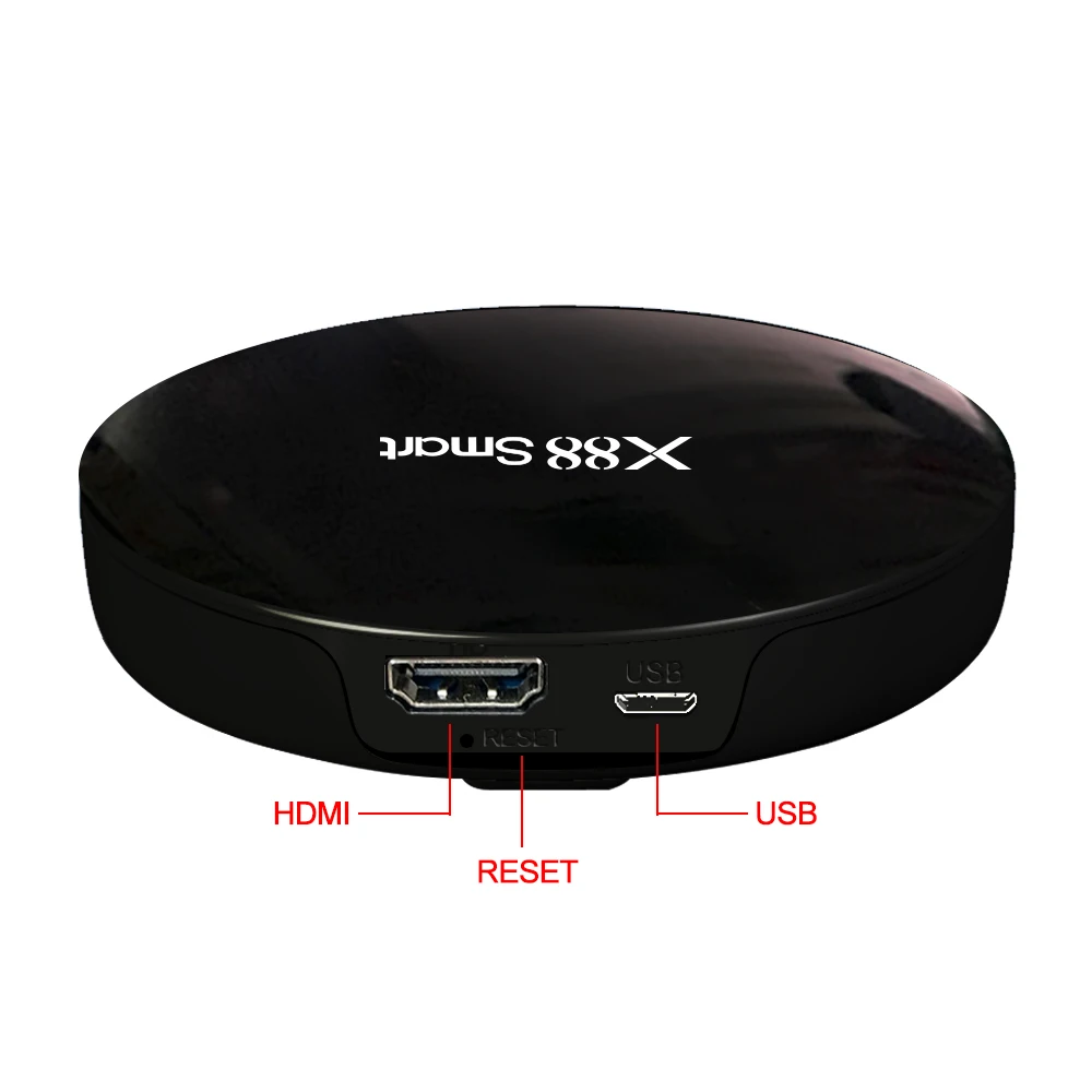 ТВ-приставка X88, 4G, DDR4, 32 ГБ, 2,4G, Android 9,0, RK3328, 4 ядра, 2,4G, Wi-Fi, 4K, VP9 (art.: 7adacb676) - 7adacb676