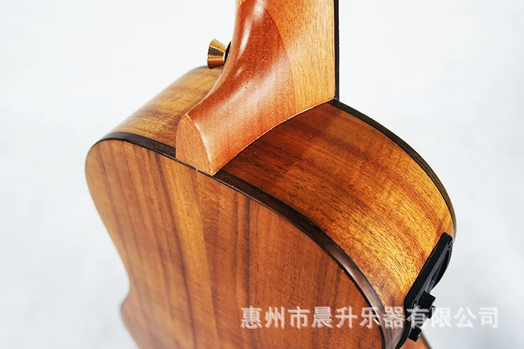 SevenAngel 23 &quotПрофессиональный концертный Электрический Укулеле из цельного дерева