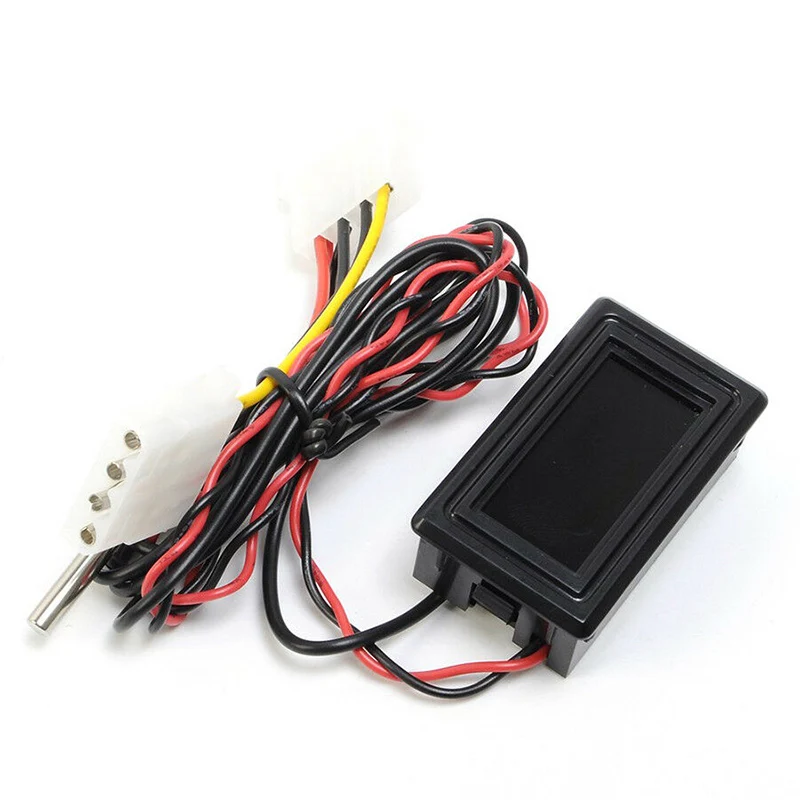 Приборы термометра для мотоцикла измеритель температуры воды и масла с цифровым