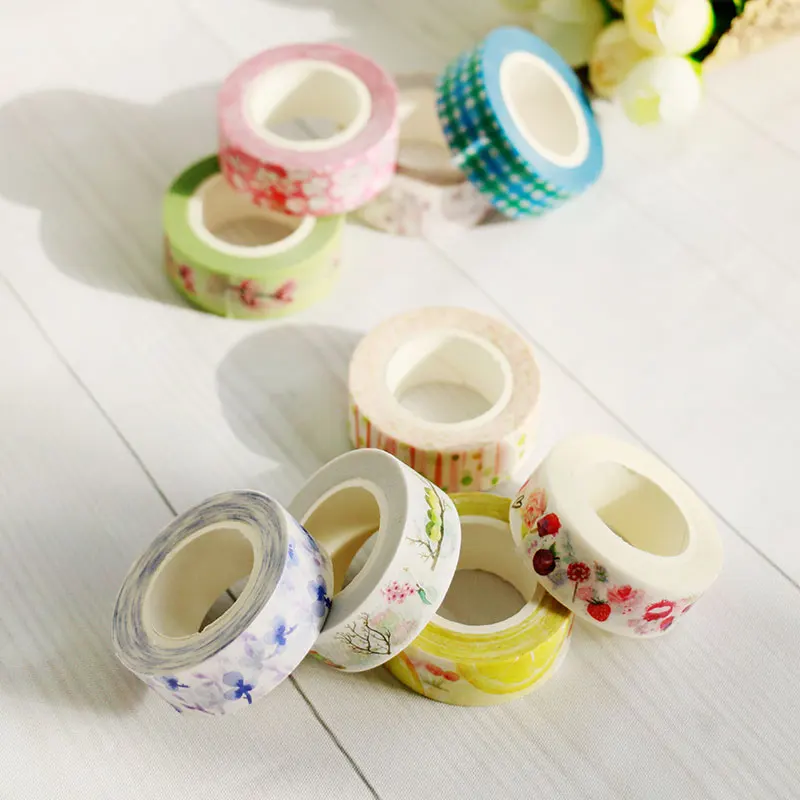 1 шт. KWHCJ 5 см * 10 м kawaii васи лента фотоальбом скрапбук декоративная клейкая diy