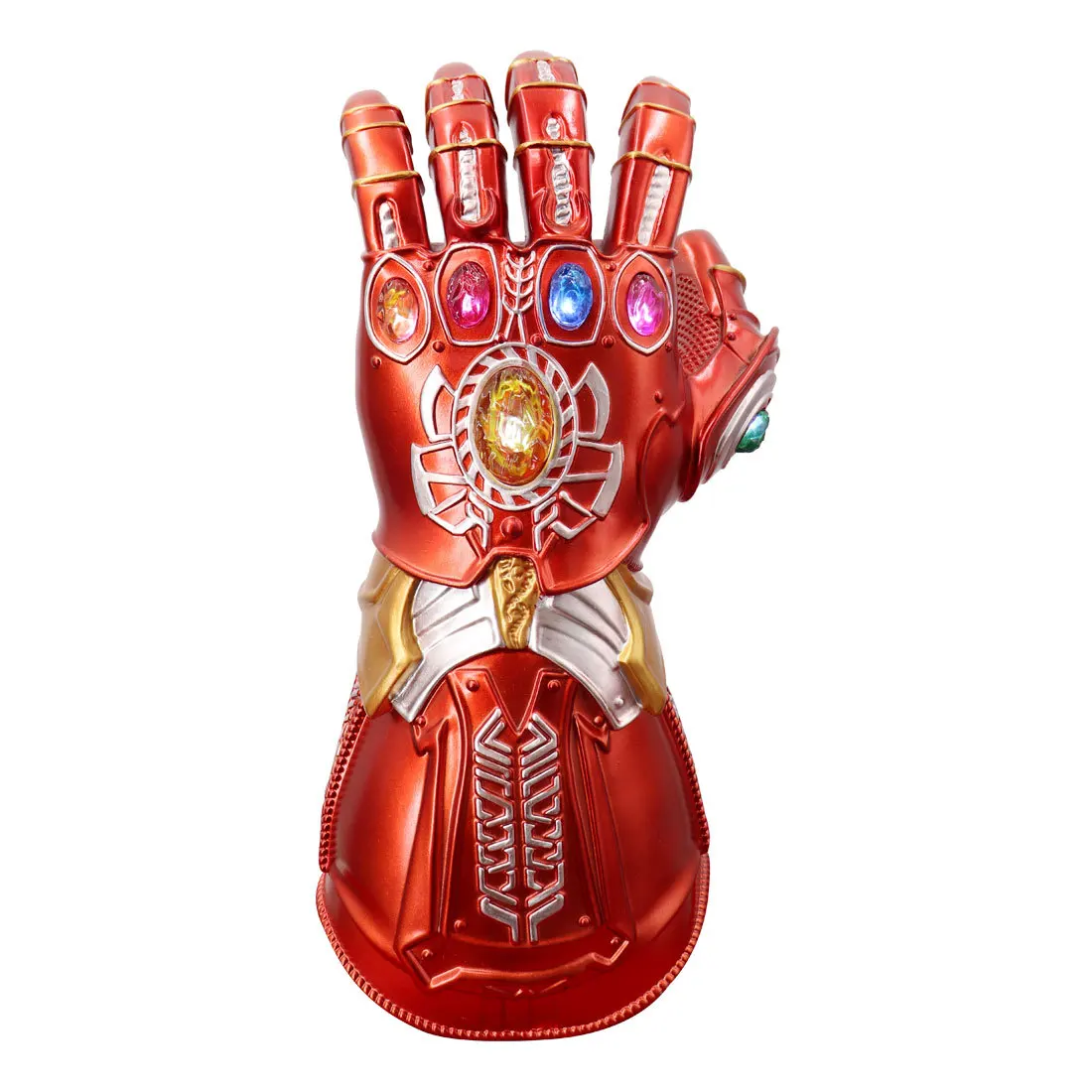 Led Avengers 4 эндигра Железный человек Бесконечность рукавицы перчатки Халк Косплей
