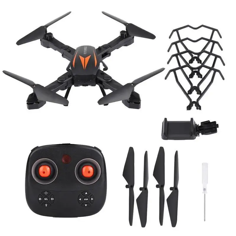 F12W складной FPV Дрон 2 4 GHz WiFi 2MP HD камера с дистанционным управлением видео 3D флип