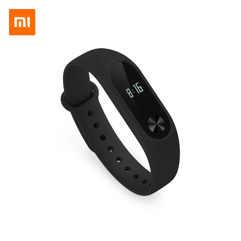 Оригинальный ремешок Xiaomi Mi Band 2 Зеленый силиконовый сменный TPE для умных часов