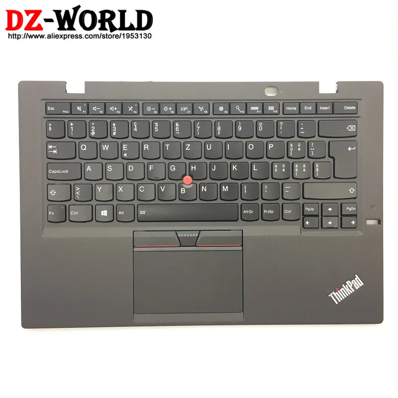 Клавиатура CH New/Orig для Thinkpad X1 Carbon 3rd Gen 3 20BS 20BT Swiss с подсветкой и сенсорной панелью