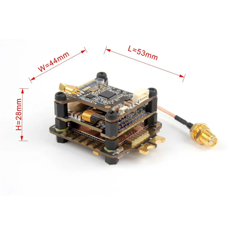 Holybro Kakute F7 Контроллер полета и Atlatl HV V2 5 8G видео передатчик Tekko32 4 в 1 35A ESC комбо для