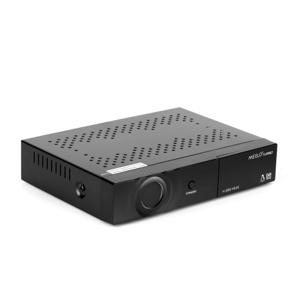MEELO TURBO DVB-S2/C/T2 linux OS спутниковый ресивер 7 сегментов 4 цифры дисплей Процессор Поддержка Cccam H.265/HEVC/AVC