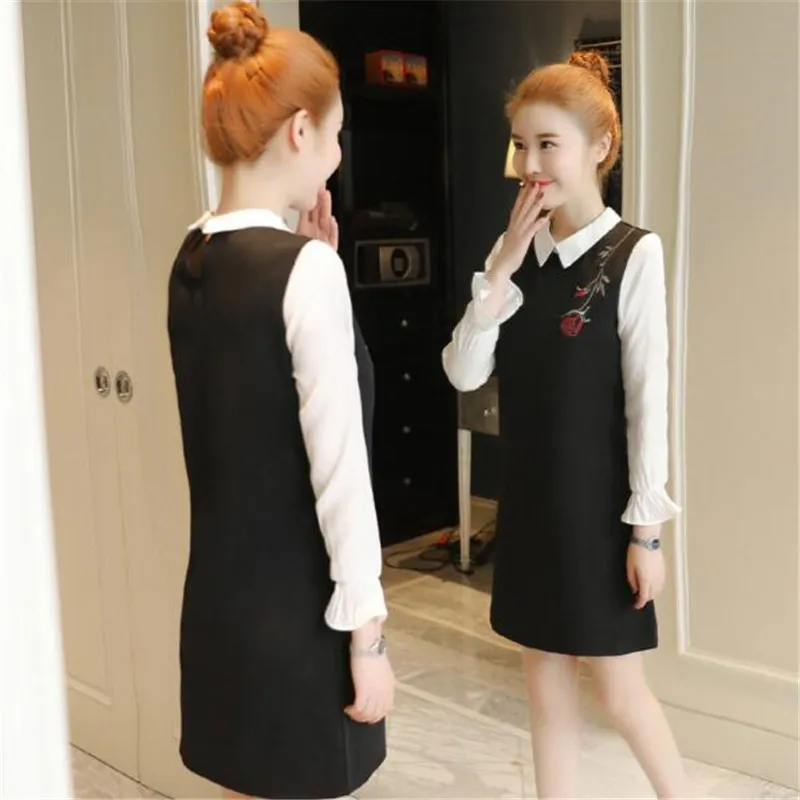 2020 новые весенние платья для женщин с длинным рукавом модное Повседневное платье