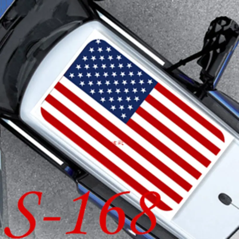 S168 Для Geely Atlas, Boyue, NL3, SUV, Proton X70, Emgrand X7 Sports, наклейка на люк автомобиля - Цвет: S168
