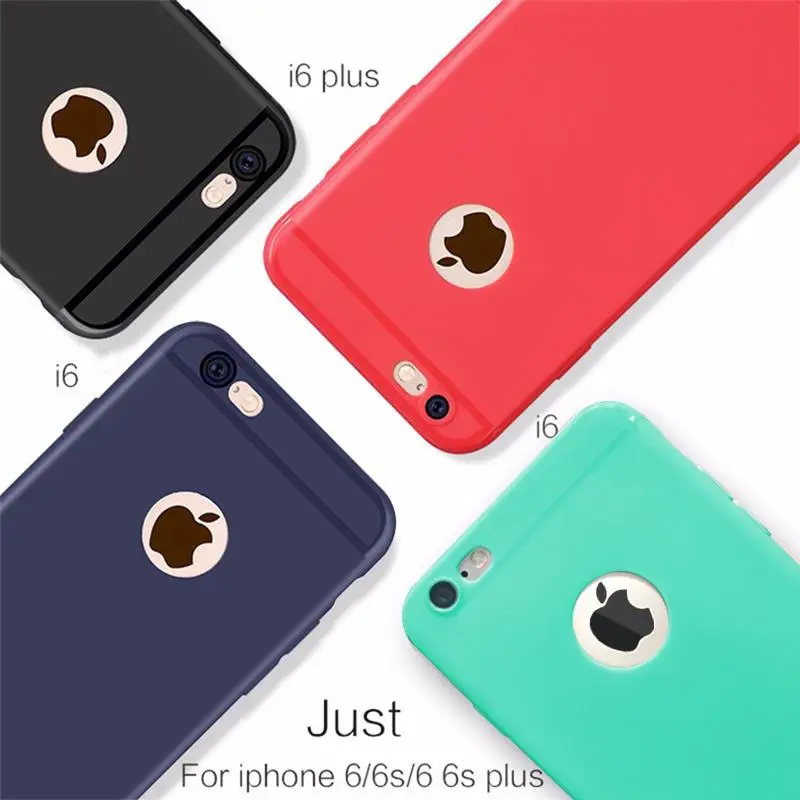 Baixin для iPhone 6 6s 7 plus Чехлы мягкие из кожи TPU силиконовый чехол телефона полное