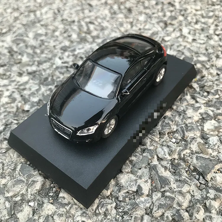 Специальный литой металл 1/64 больше немецких моделей автомобилей A3 A4 A5 A8 R8 S6 A6 Tt домашний дисплей коллекционные игрушки для детей - Цвет: TT hard top black