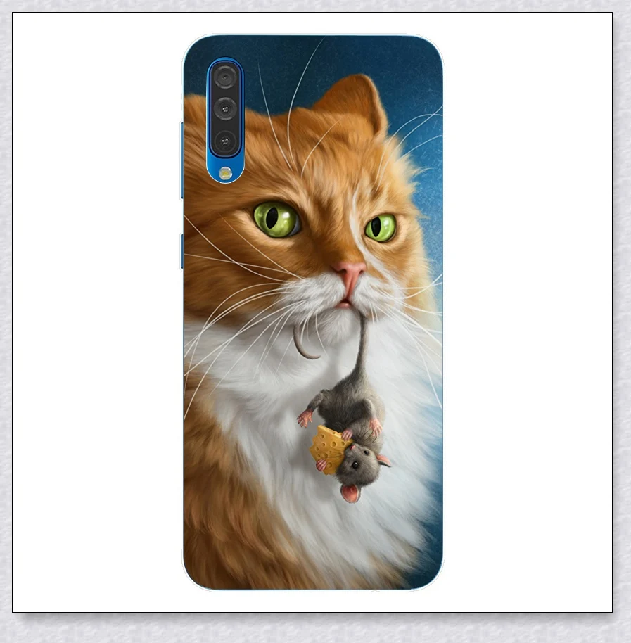 18b ТПУ чехол для samsung Galaxy A50 6," Мягкий силиконовый чехол для Galaxy A50 чехол для samsung A 50 505 A505F задняя крышка бампер - Цвет: 18b